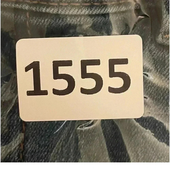 NWOT Okaidi Slim Adjustable Waist Design Bermuda Denim Boys Jeans SZ 12 #1555 - Picture 7 of 7